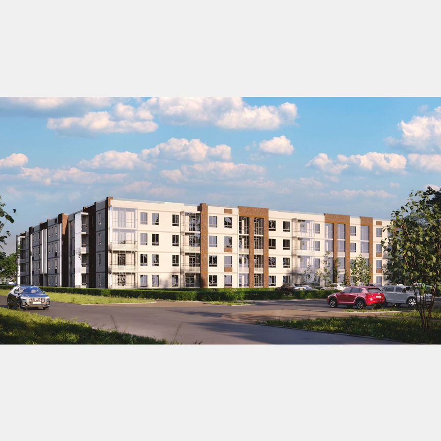 1-к. квартира, 39,8 м², 3/4 эт.