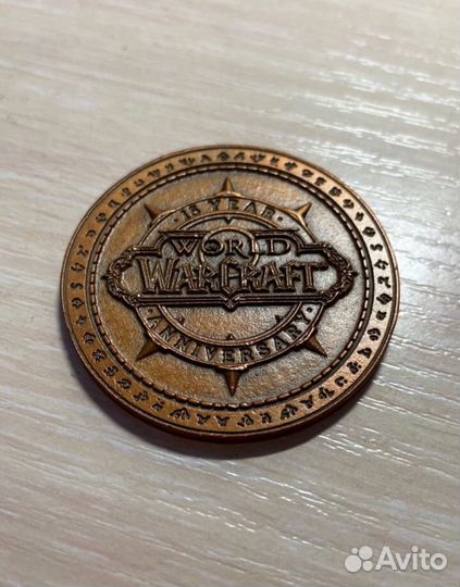 Юбилейная монета World Of Warcraft