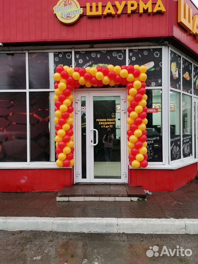 Арки и гирлянды из шаров. Шары на открытие