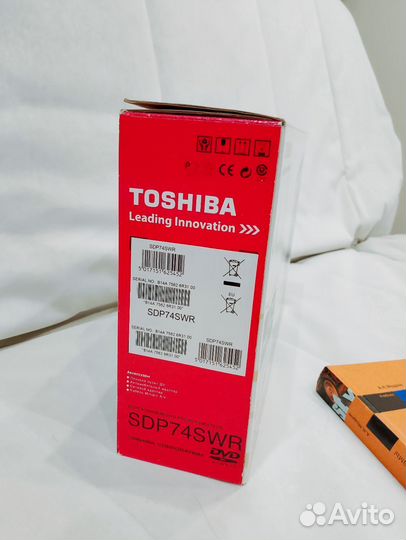 Цифровой dvd проигрыватель toshiba sdp74swr новый