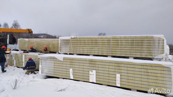 Сэндвич-панели для автомоек, холодильных, складов