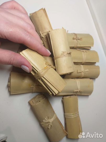 Бамбук щепа для декора и творчества