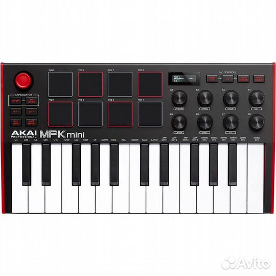 Миди клавиатура akai mpk mini 3