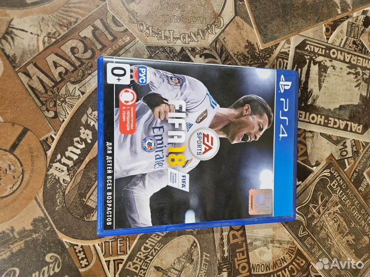 Диски на ps4 fifa