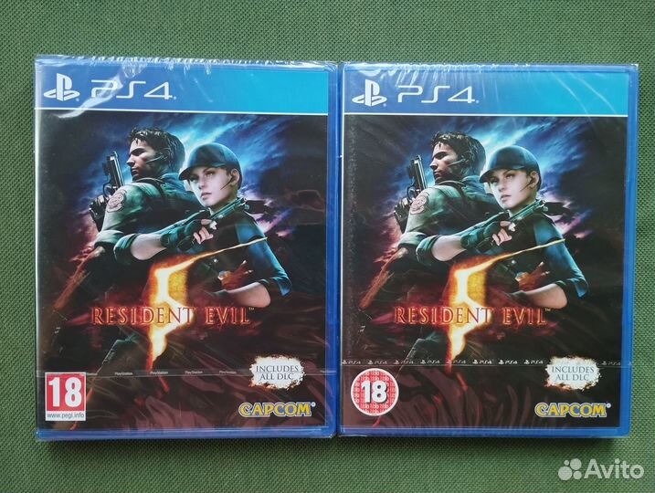 PS4 Resident Evil 5 Новый