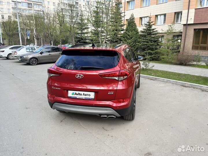 Hyundai Tucson 1.6 AMT, 2016, 39 505 км