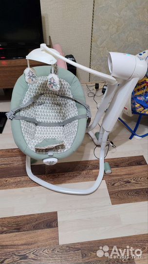 Детские электронные качели joie