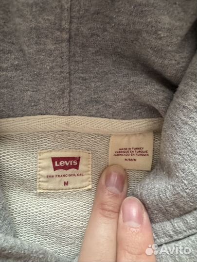 Толстовка худи мужская levis