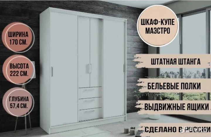 Шкаф-купе Маэстро