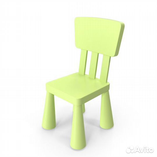 Детский стол и стул IKEA маммут