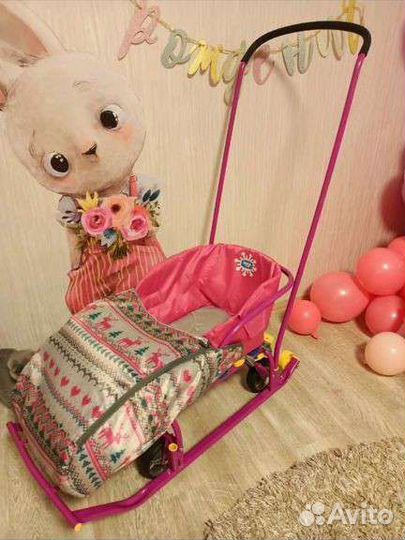 Санки коляска ника