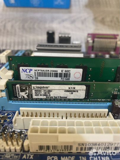 Материнская плата 775 ddr2