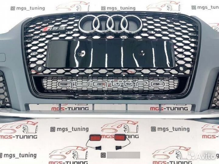 Бампер RS3 Audi A3 Sportback 12-16 8V Ауди А3 рс3