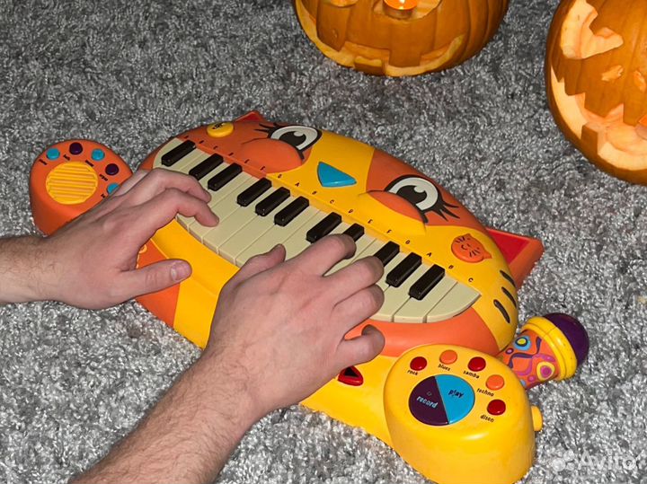 Big Mouth Cat Piano Toys, пианино для детей