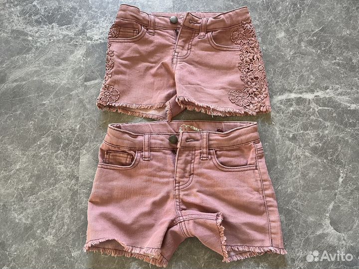 Шорты джинсовые для девочки 4 года