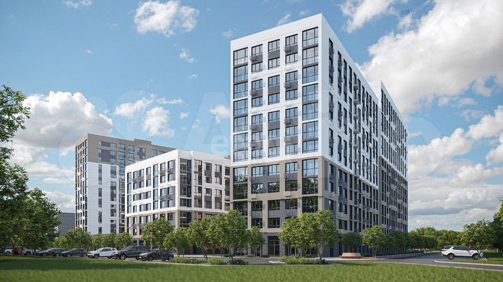 Квартира-студия, 23,3 м², 6/14 эт.