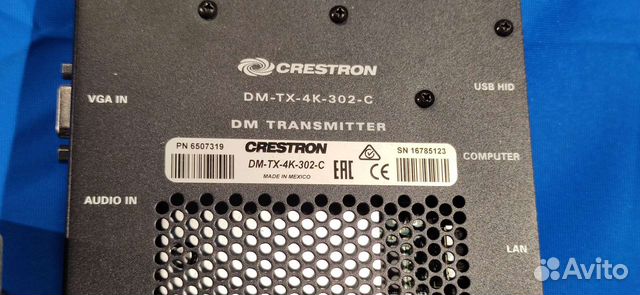 Передатчик Crestron DM-TX-4K-302-C