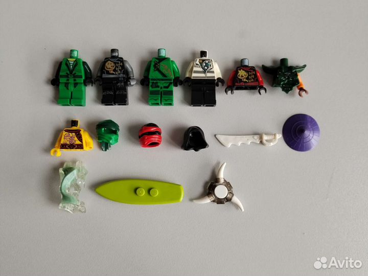 Lego Ninjago минифигурки