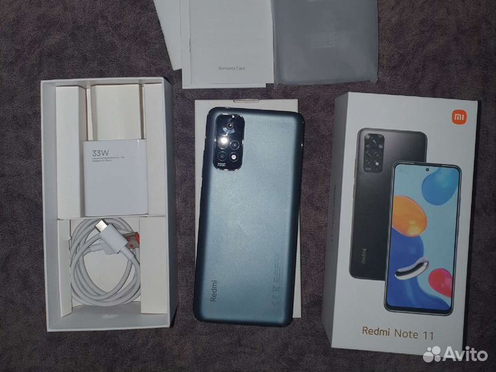 Xiaomi Redmi Note 11, 4/128 ГБ
