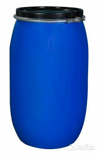 Бочка пластиковая с крышкой