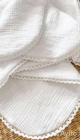 Детский плед из муслина