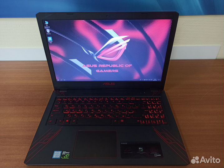 Супер asus / Core i5-8250 /120ssd+1тб/GTX 1050