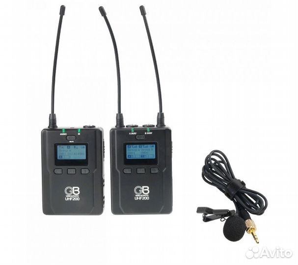 Петличная радиосистема GreenBean RadioSystem UHF20