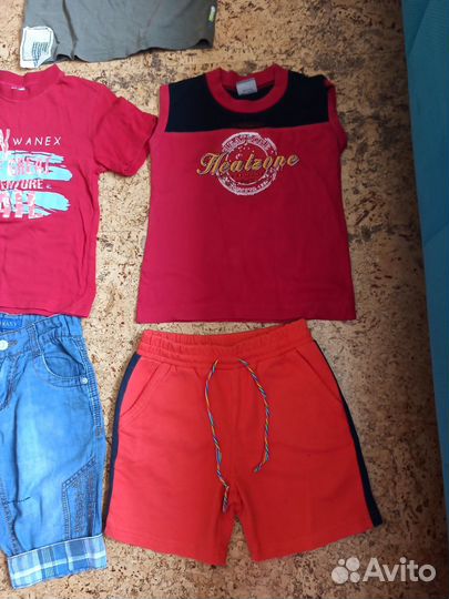 Пакет одежды на мальчика 110-116