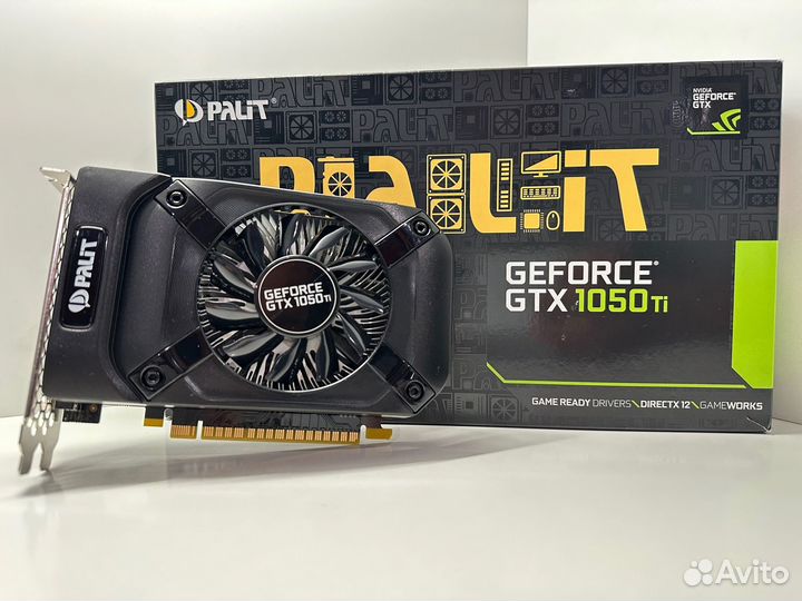 Palit GeForce GTX 1050 Ti StormX 4Gb