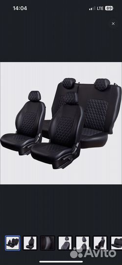 Авточехлы на автомобиль nissan tiida sedan