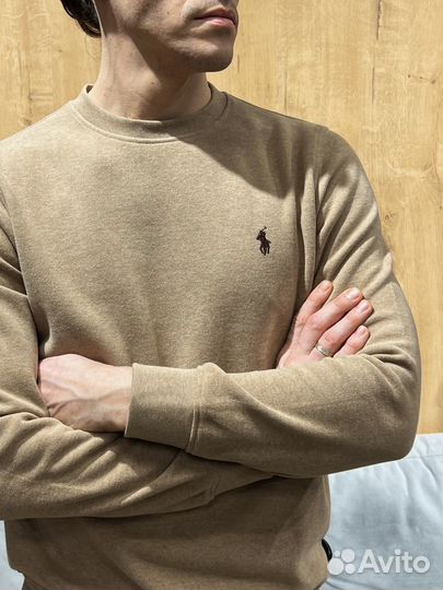 Мужской велюровый свитшот Ralph Lauren