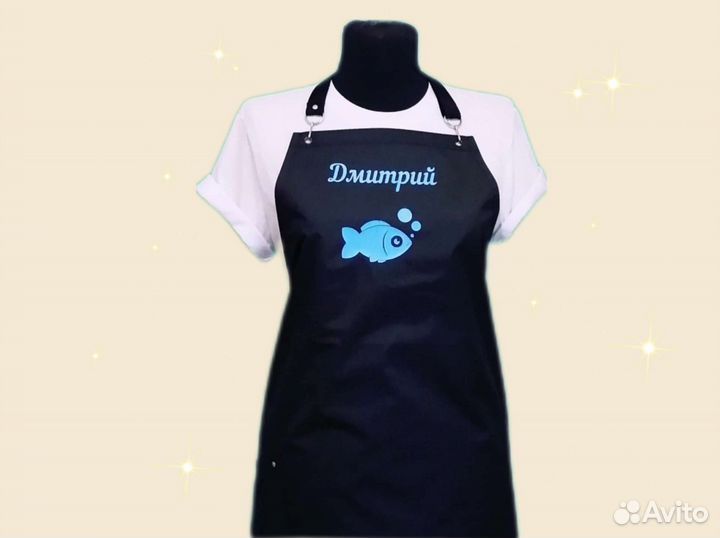 Фартук для продавца с логотипом
