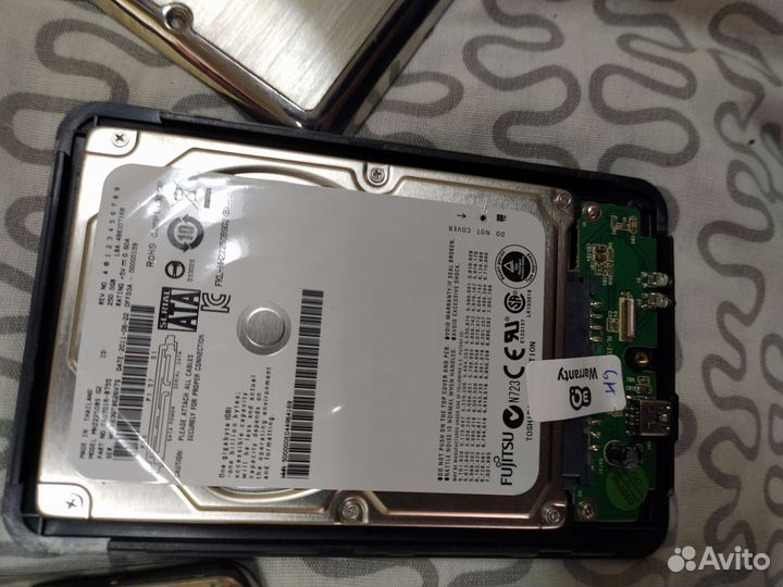 Внешний накопитель памяти коробка hdd) toshiba 320
