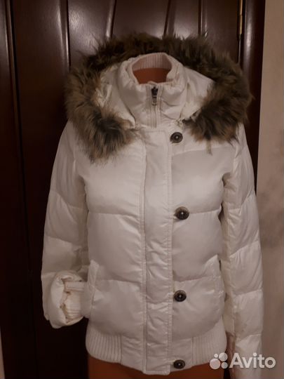 Куртка белая бренд ostin пуховик