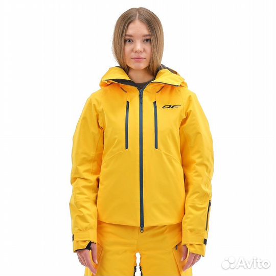 Куртка Gravity Premium woman YellowDark Ocean 2023