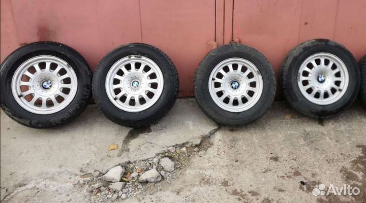 Колёса на BMW R15 7J 5/120 ET20 d74.1 205х65