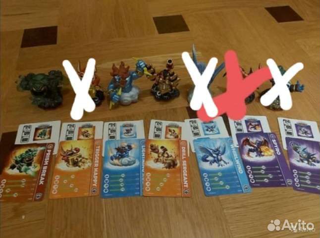 Приставка playstation Skylander фигурки