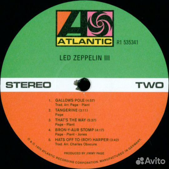 Винил LED Zeppelin – LED Zeppelin III