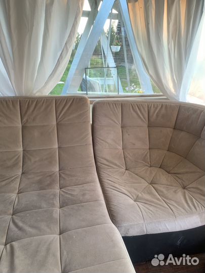 Большой угловой диван бу