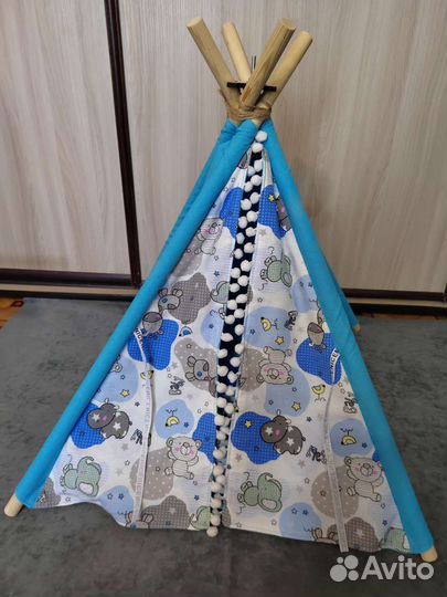 Домик, вигвам, лежанка, для собак, кошек, хорьков