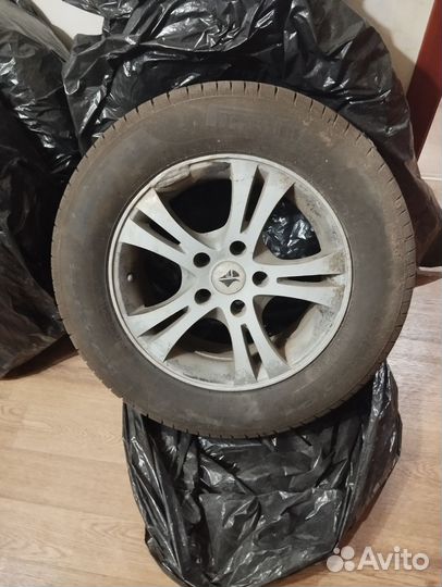Литые диски с летней резиной