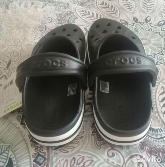 Кроксы, Crocs, Сабо, чёрные