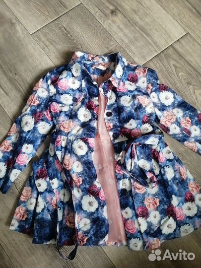 Плащ для девочки