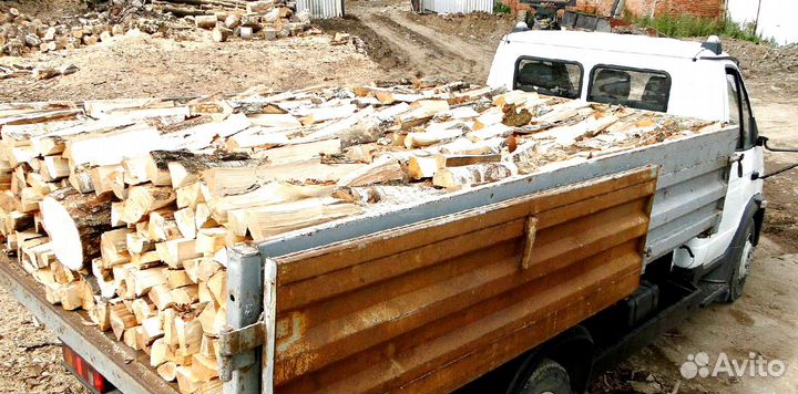 Дрова с доставкой бортовой машиной от 3м3