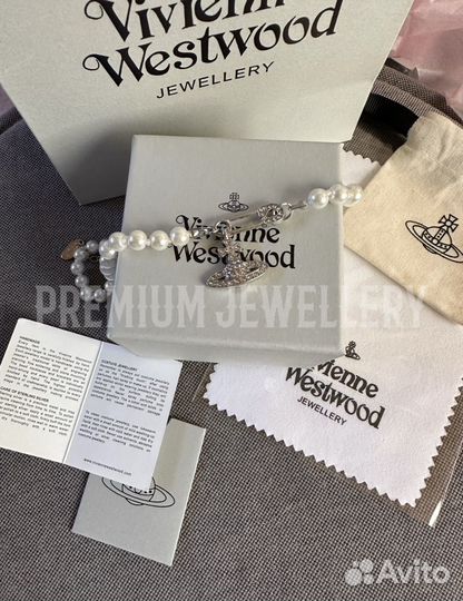 Чокер Vivienne Westwood новый pearl