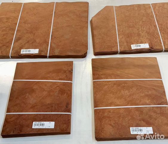 Натуральный шпон Мадрона Корень / Madrone burl