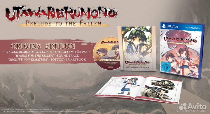 Utawarerumono: Prelude to the Fallen. Origins Edition PS4, английская версия