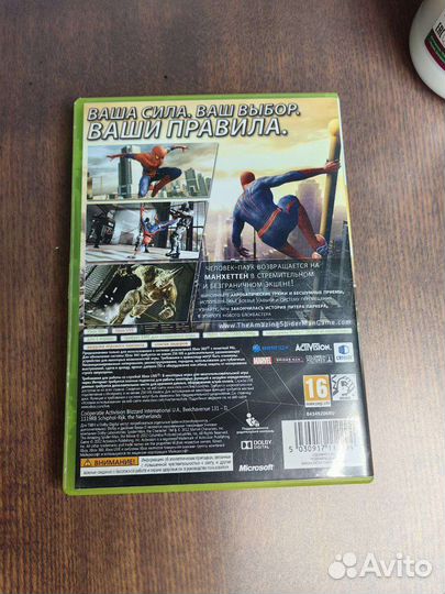 Новый Человек-паук на xbox360