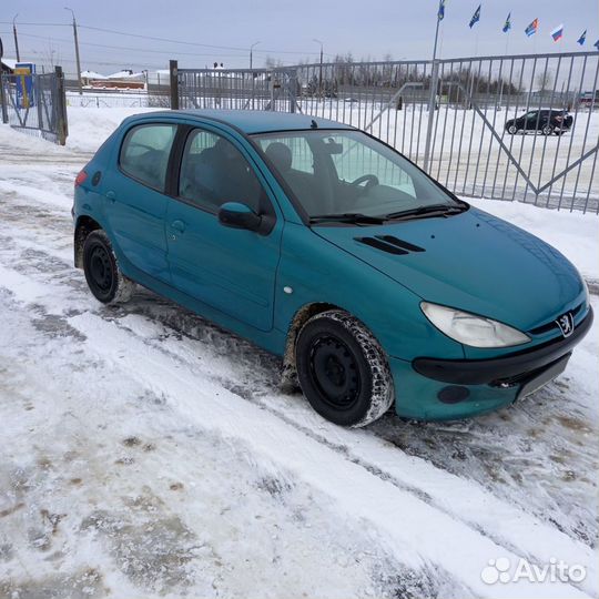 Peugeot 206 1.4 МТ, 1999, 233 000 км