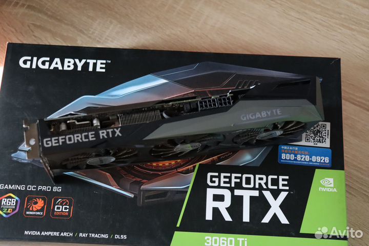 Gigabyte RTX 3060 Ti 8gb Gaming OC